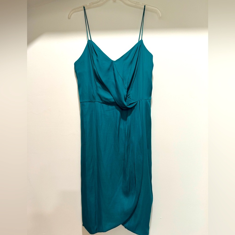 Banana Republic Jewel Tone Green Cocktail Dress w tags